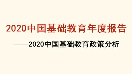 2020中國基礎教育年度報告——2020中國基礎教...